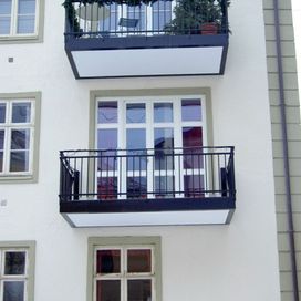 Nye balkonger.